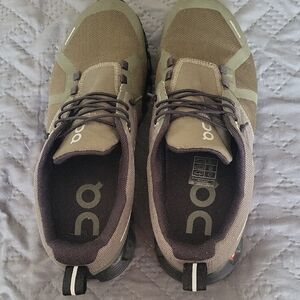 On Running Women's Olive and Black Athletic Shoes